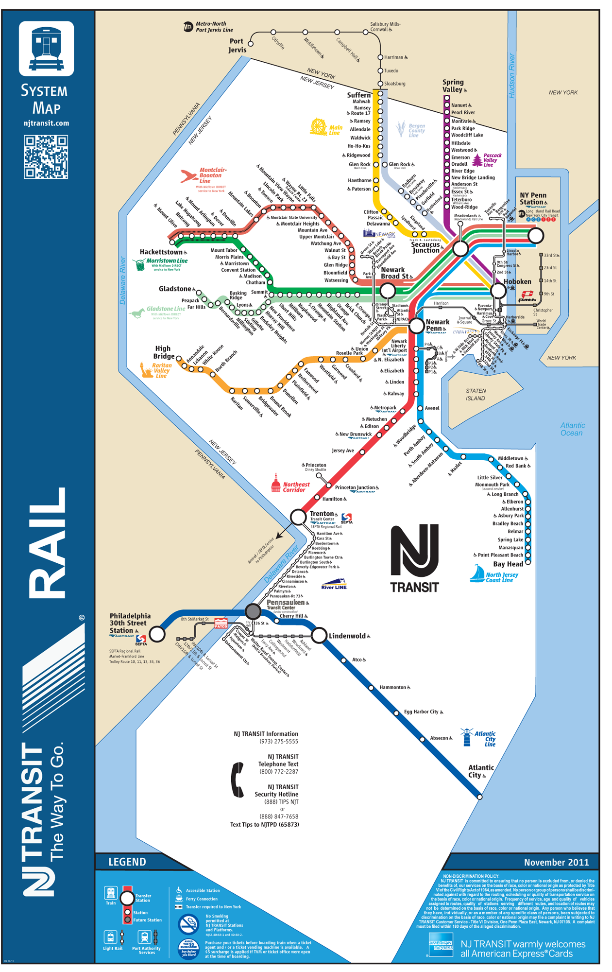 new jersey transit map A Brief Review Of The New Jersey Transit Situation New