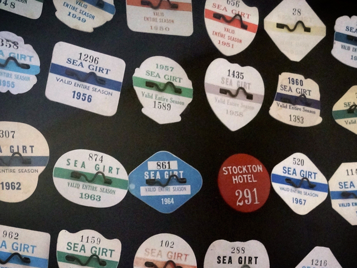 Beach badges, Sea Girt